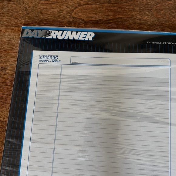 Day runner contacts and notes pages - Picture 3 of 4
